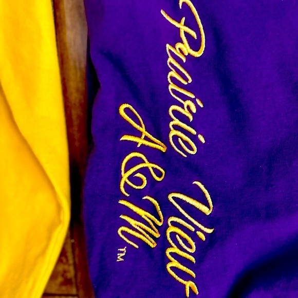 Prairie View A & M University Big Boy Lightweight Cardigan Purple & Gold - Picture 7 of 9